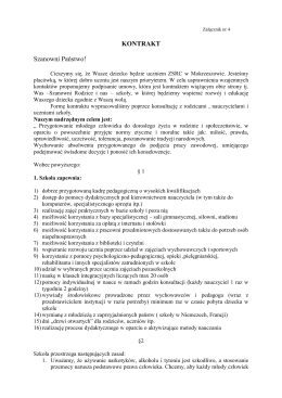 kontrakt ucznia - mokrzeszow.edu.pl
