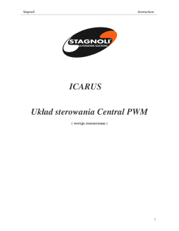 ICARUS Układ sterowania Central PWM