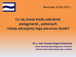 Dr n. med. Grażyna Rogala-Pawelczyk
