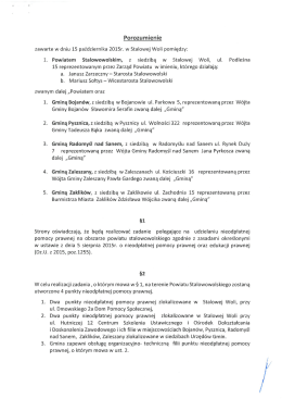 Porozumienie  - Radomyśl, Urząd Gminy