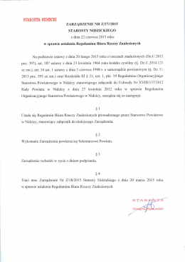 Z/27/2015 - Starostwo Powiatowe w Nidzicy
