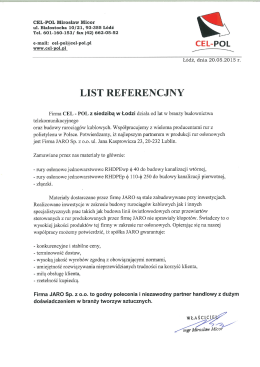 CEL-POL Mirosław Micor