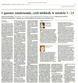 F-gazowe zamieszanie, czyli niekiedy W ustawie 3 = 2,5