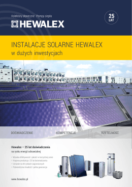 Instalacje solarne w dużych inwestycjach