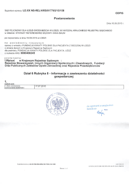 W dniu 17 lipca 2015 Fundacja Kwiaty Polskie zawiesiła działalność