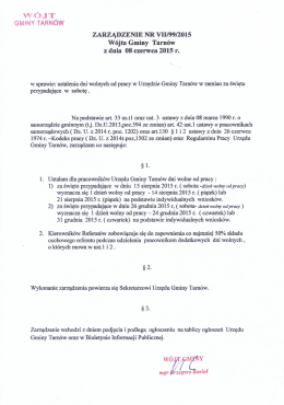 VII/99/2015 - Urząd Gminy Tarnów