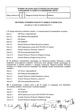 Protokół OKW w Radomiu