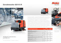 Scrubmaster B310 R