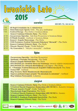 Iwonickie Lato 2015