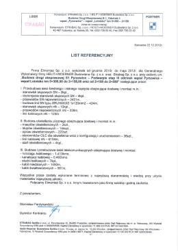 węzeł „Pyrzowice” - węzeł „Lotnisko`l km 0+300 - 21-158