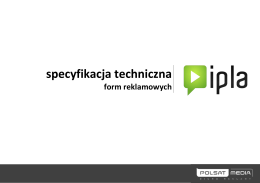 IPLA specyfikacja techniczna
