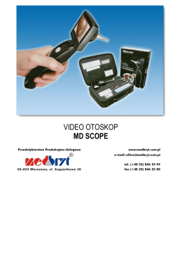 video otoskop md scope