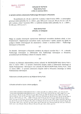 pobierz - Urząd Gminy Puck