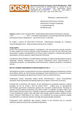 Bełchatów, 1 października 2015 r. Ministerstwo - S