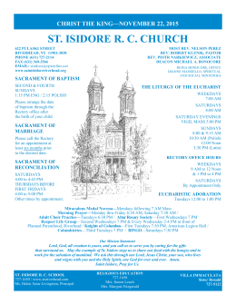 ST. ISIDORE R. C. CHURCH - Saint Isidore RC Church