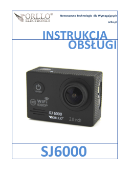 Instrukcja kamery sportowej ORLLO SJ-6000