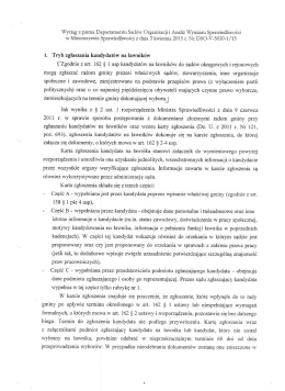 `Wyciąg z pisrna Departamentu Sąd&oacute;w` `Urganizacji. i ńnaliz 1|&Iacute;&Scaron;`&Iacute;