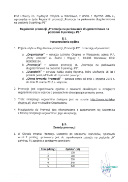 Port Lotniczy im. Fryderyka Chopina w Warszawie, z dniem 1