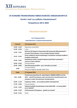 Program - Konferencje :: aleBank.pl