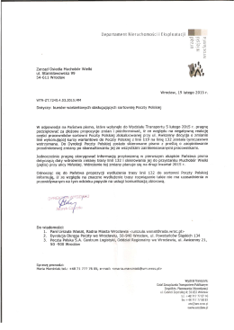 cd.dodatkowa komuniakacja poczta polska