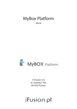MyBox Platform