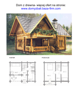 Dom z drewna - Domy z bali