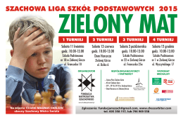 Zielony mat 2015 - Fundacja Mistrzostwa Szachowego