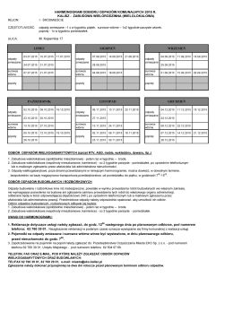 HARMONOGRAM KALISZ - 2T 2015r II pólrocze.xlsx