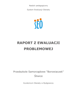 raport ewaluacji zewnętrznej 2015