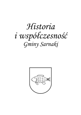 Historia i współczesność Gminy Sarnaki: tekst
