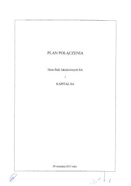 Plan połączenia KAP-HSJ