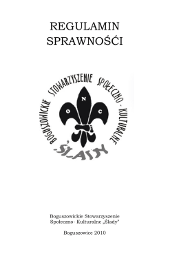 Sprawności harcerskie - Boguszowickie Stowarzyszenie Społeczno