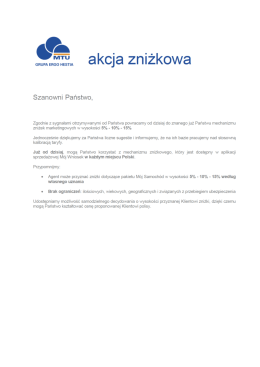 MTU Akcja Zniżkowa