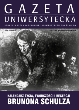 aktualny numer - Gazeta Uniwersytetu Gdańskiego