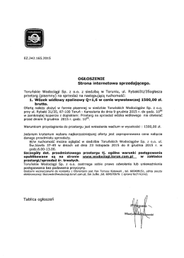 tutaj - Toruńskie Wodociągi