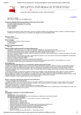 Treść ogłoszenia (plik PDF) - Biuletyn Informacyjny Komendy