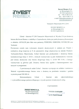 Invest Remex S.A.