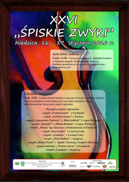 Spiskie zwyki strona