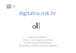 Portal digitalnih zbirki Nacionalne i sveučilišne knjižnice u Zagrebu