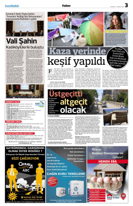 altgeçit - Gazete Kadıköy