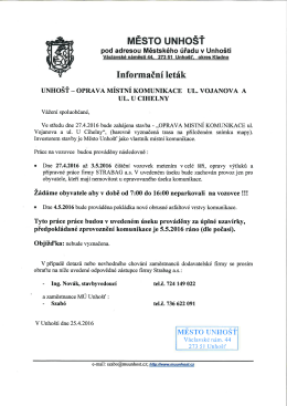 Informačn&iacute; let&aacute;k