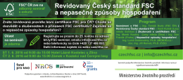 Revidovaný Český standard FSC a nepasečné způsoby