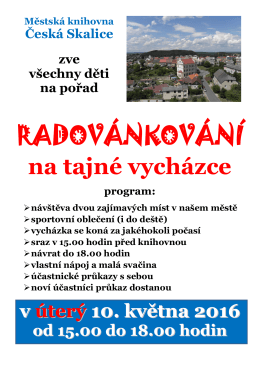 radovánkování - Česká Skalice