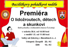 BAZILIŠKOVY POHÁDKOVÉ NEDĚLE 30.4. a 1.5.