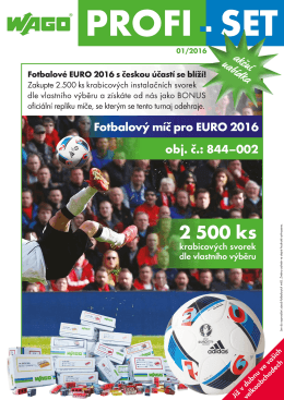 WAGO PROFI-SET Příprava na turnaj