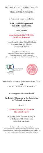 The Role of Education in the Prevention of Violent