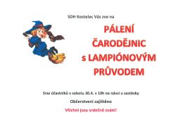 Čarodějnice 2016