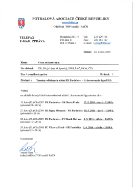 TOU-FK Pardubice-I.DL