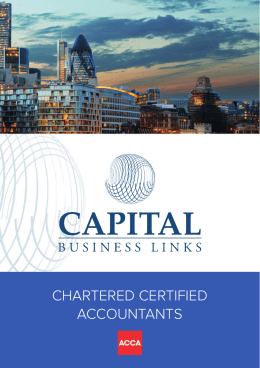 Capital Business Links broszura – oddzialy w Polsce