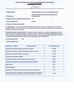 Oferta NNW 2016 - Warmińsko-Mazurska Izba Lekarsko